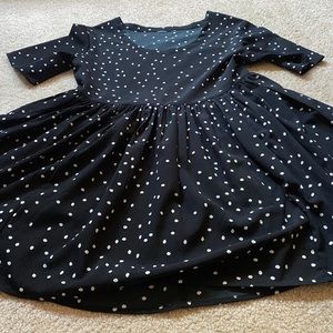 Dress, Baby Doll Polka Dots